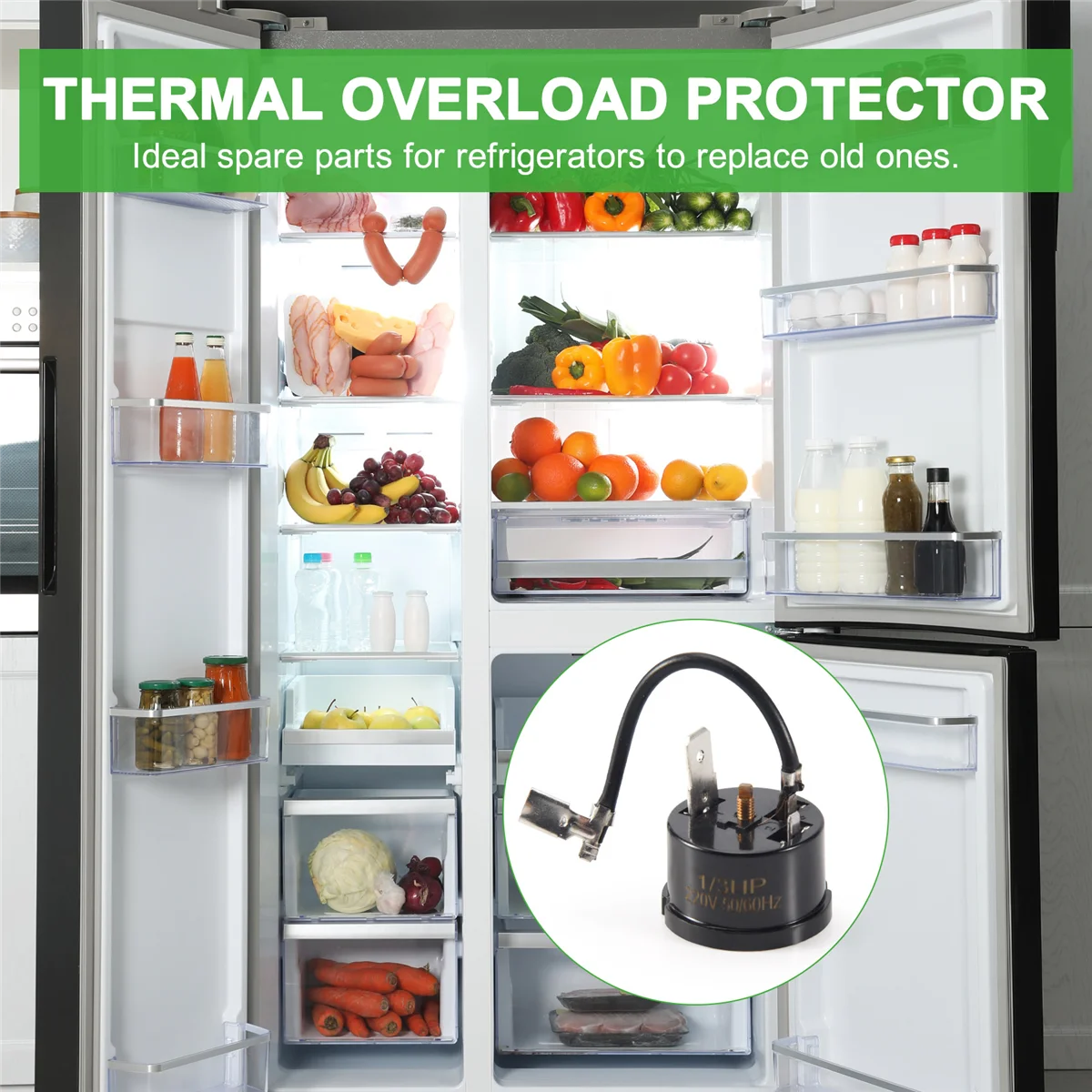 Compressor Thermal Overload Protector for Hx1/3HP Refrigerator