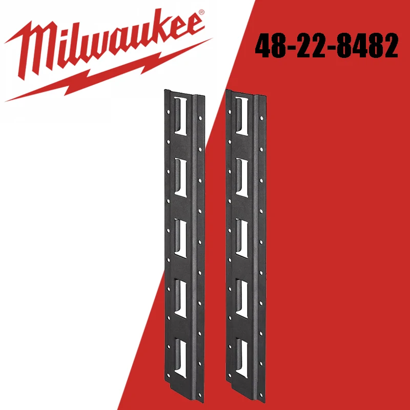 

Milwaukee 48-22-8482 2pc 20" Vertical E-Track Five Ard Slots For PACKOUT Racking Shelves Power Tool Accessories