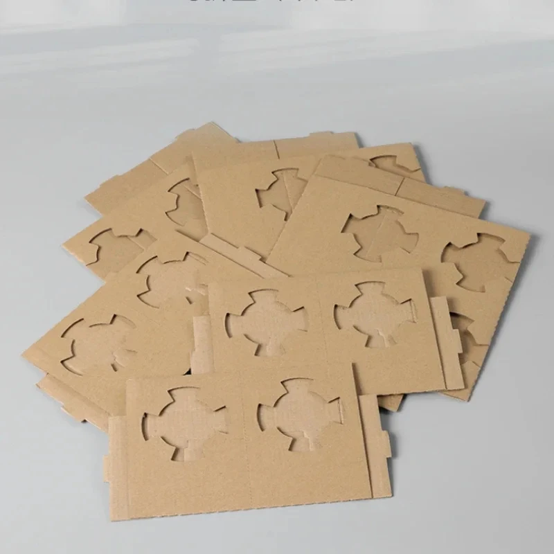 2025customized.Factory Custom Coffee Cardboard Cup Holders Tea Corrugated Paper Cup Holder Tray