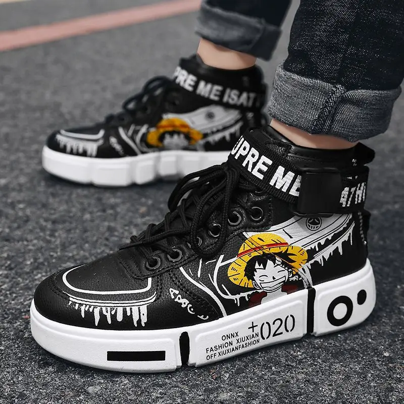 

New animation One Piece Luffy COSPALY shoes leisure sports comfortable breathable holiday birthday gifts