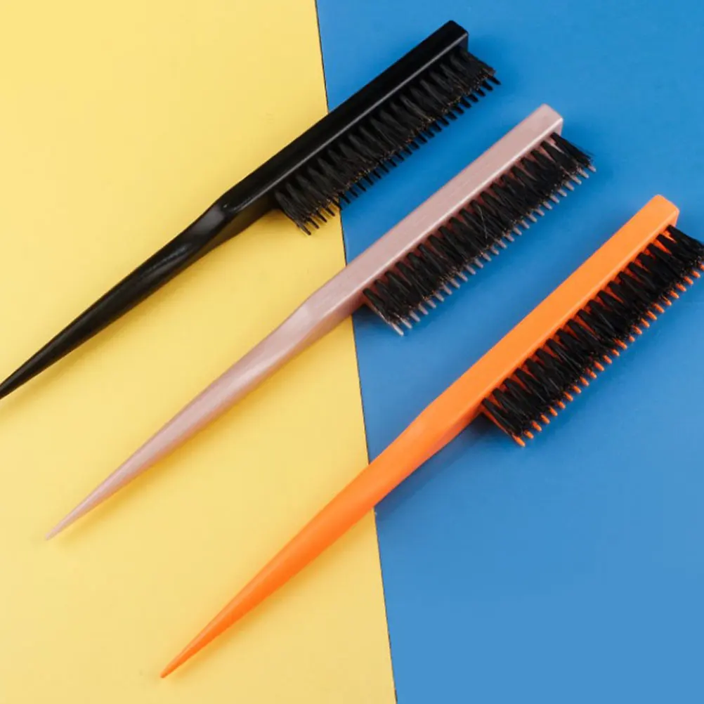 

3Pcs Hair Styling Comb Anti-Friction Drop-Resistant Smooth Scalp Dense Teeth Parting Tail Comb for Salon Home Use