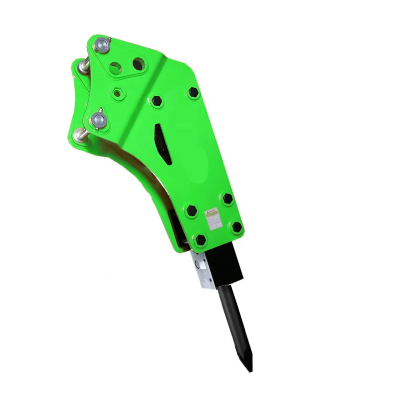 Durable Heavy Duty Excavator Hydraulic Rock Breaker Hammer Box Type Fits 2-6 Ton Mini Digger Demolition Tool