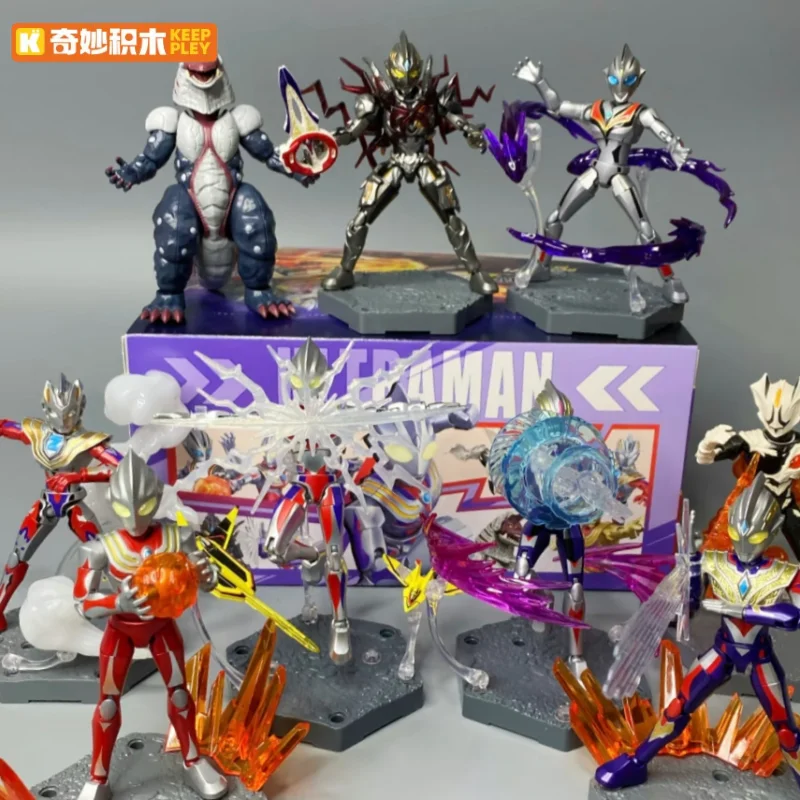 

New Keeppley Ultraman Zero Unlimited Edition Series 5 Building Block Figure Tribute Box Collectible Toy Birthday Gift For Fans