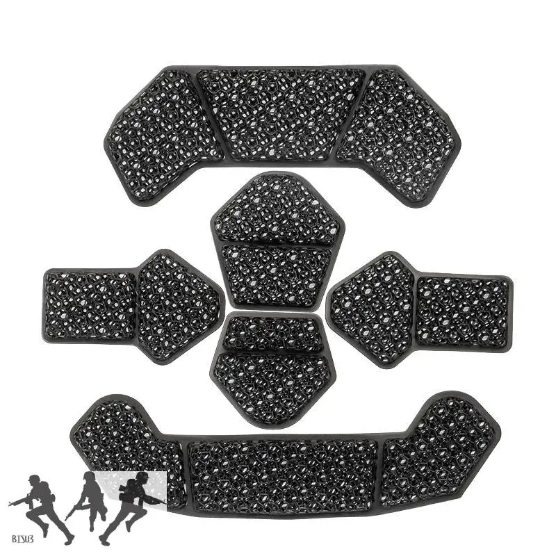 Ultra light lattice material inner liner for tactical helmets, breathable, lightweight, soft, and easy to clean