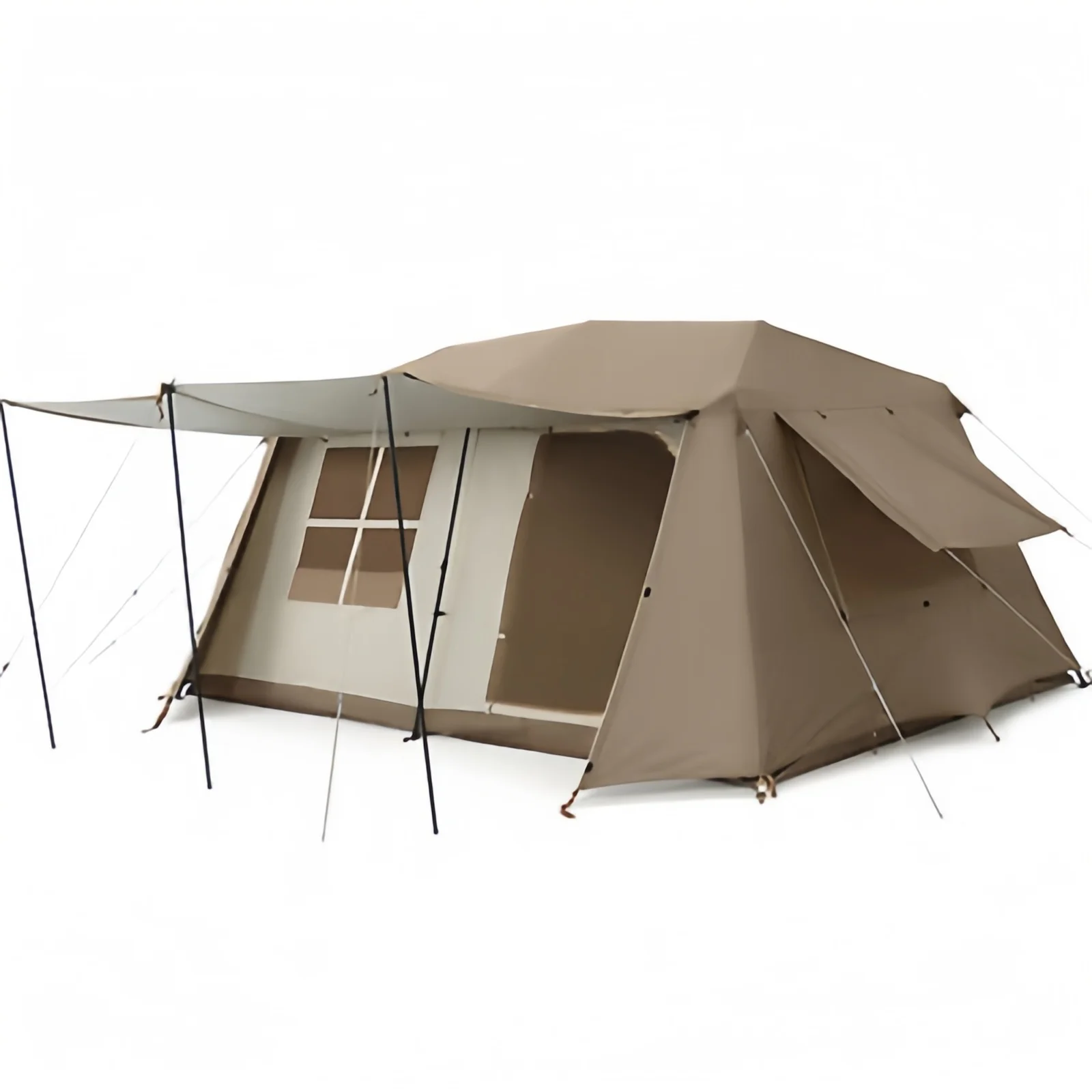 

Two Bedrooms And One Living Room Outdoor Heavy Duty Waterproof Camping Fully Automatic Tent