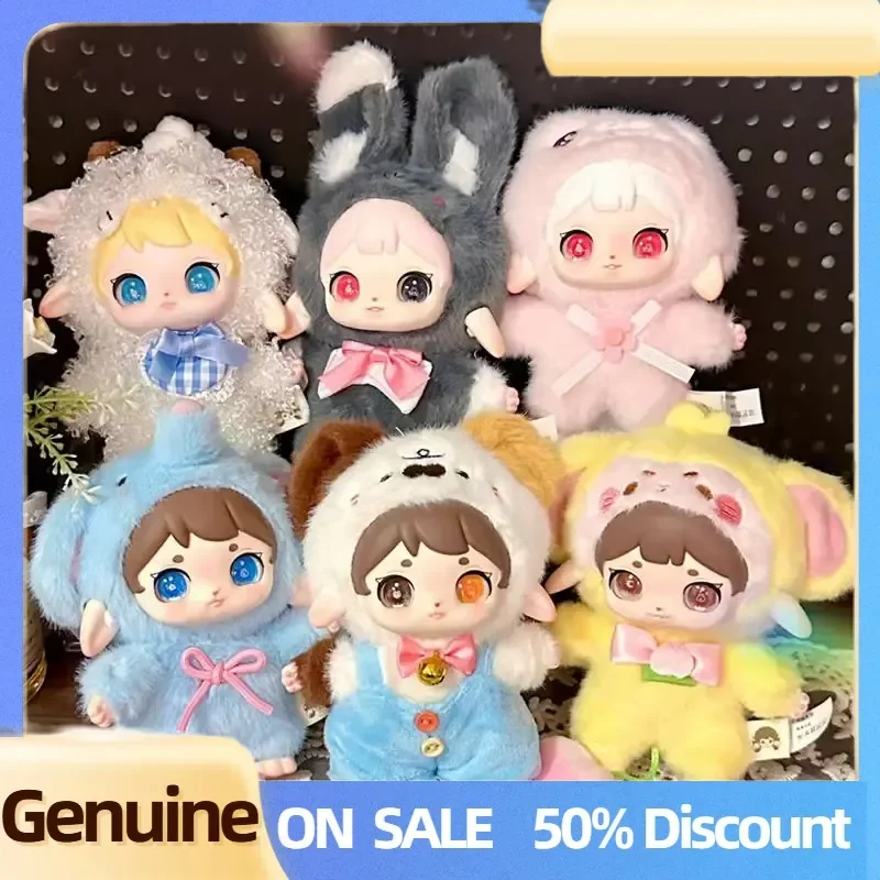 

Genuine Ruby Happy Fluffy Series Blind Box Ruby Vinyl Face Doll Mystery Box Kawaii Figure Customized Pendant Doll Kids Gift