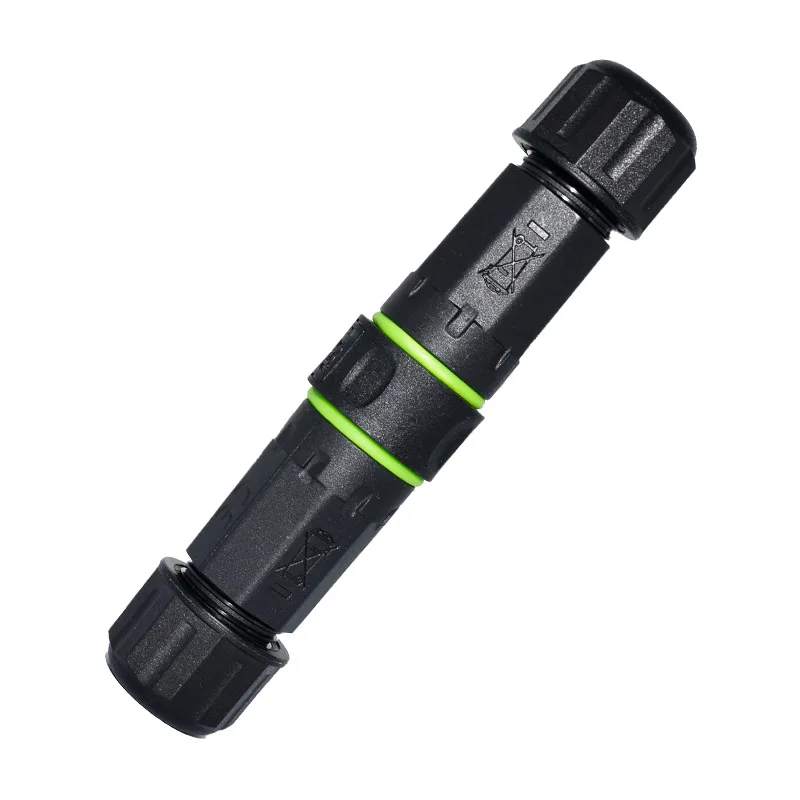 RJ45 موصل مقاوم للماء M16 قطر السلك IP68 واجهة كابل موصلات شبكة موصل سلك غير محمي