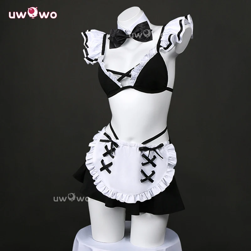 

UWOWO Marin Kitagawaa Cosplay Collab Series: Anime Marin Kitagawaa Summer Maid Swimsuit Cosplay Costume S-2XL Halloween Costume