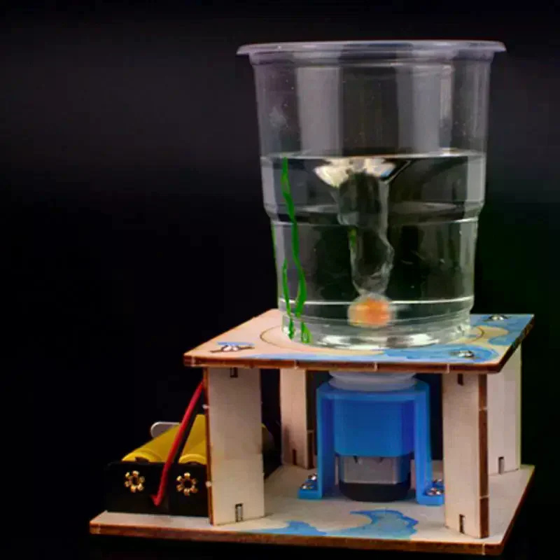 

1 Set Primary School Children's Fun Toys Physics Electric Water Science Toy Tornado Handmade Class Teaching Aids