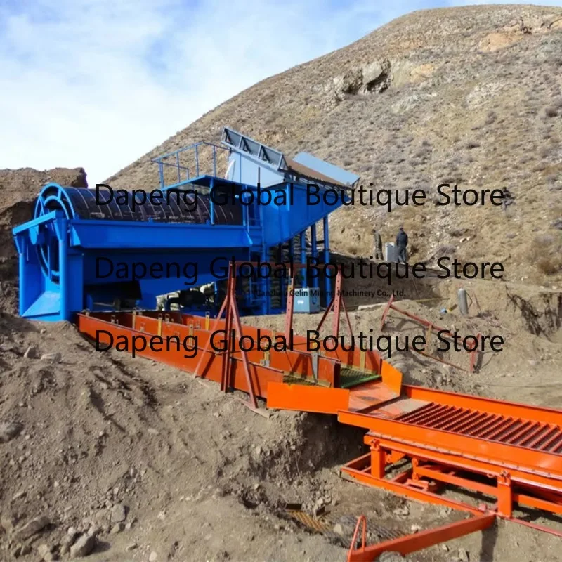 High Recovery Gravity Mineral Separation Equipment Sand Ore Concentrating Mining Processing Line