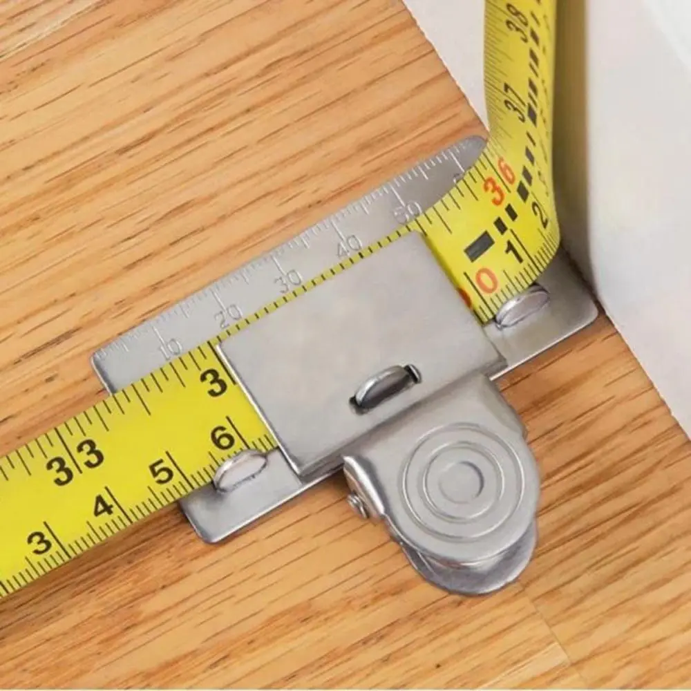 

Precise Stainless Steel Durable Multifunction Convenient Calibration Tool Tape Measure Locator Ruler Clip Measuring Tape Clip