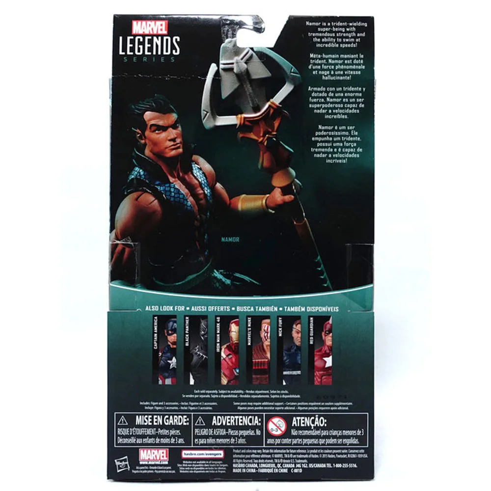 Original Marvel Legends Walgreens Exclusive Namor Action Figure Children's Toys Collectible Figurines Joy adventure Toys For Boy