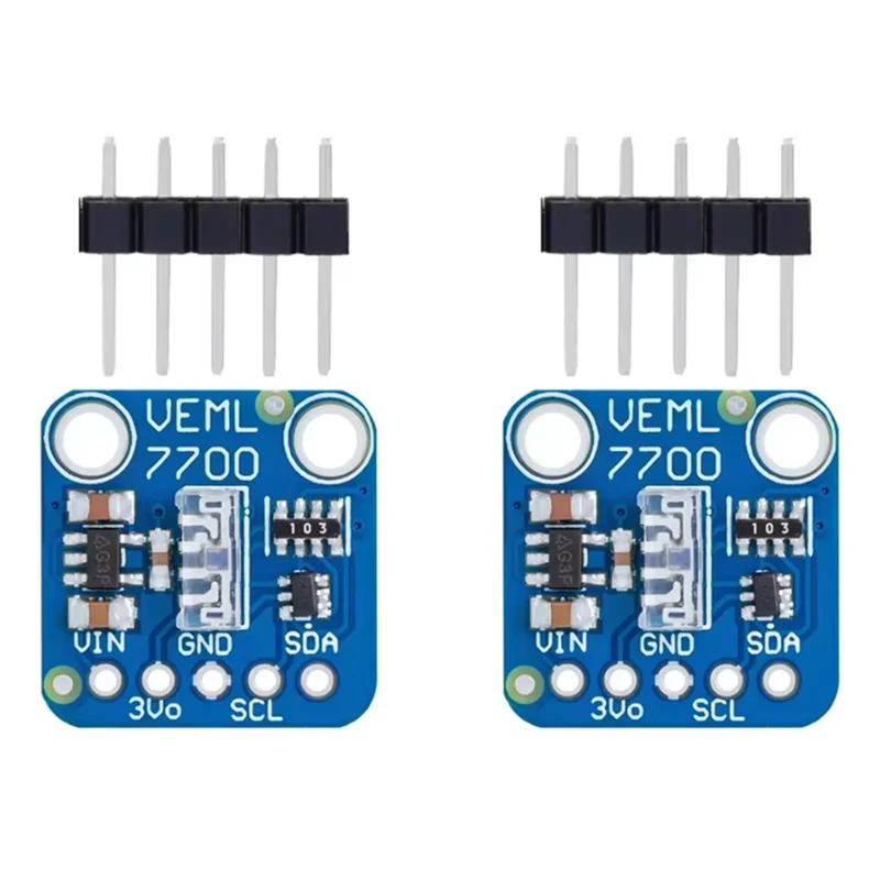 

Y45A-VEML7700 120K Lux модуль датчика окружающего освещения 2 шт. интерфейс I2C для Arduino Raspberry Pi плата датчика измерения света