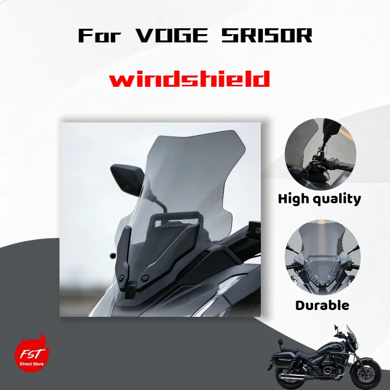 

For Voge SR150R Dedicated Windshield High-Quality Material Specially Designed for the Car Front