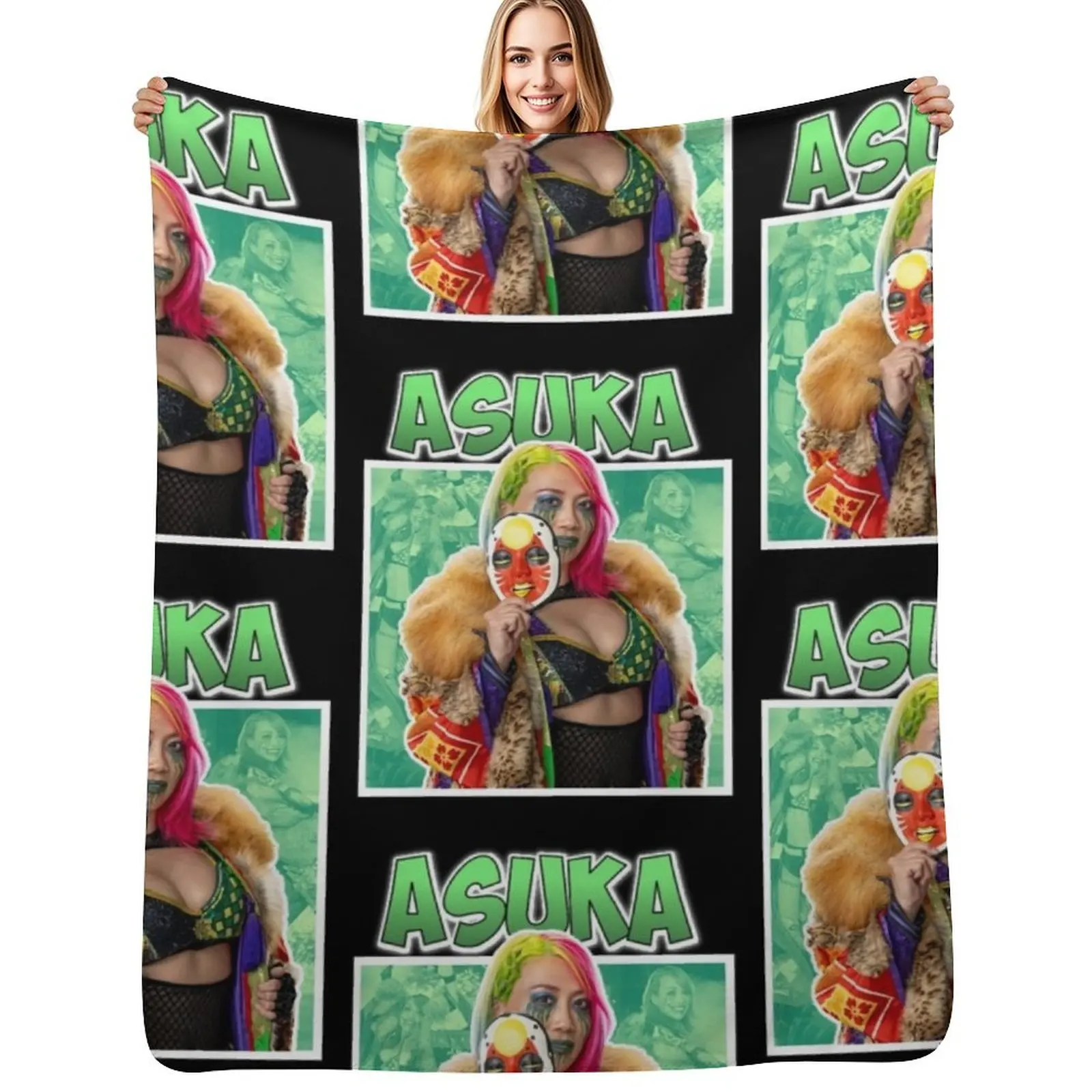 

Asuka Throw Blanket blankets and throws Decorative Throw Bed covers Loose Blankets