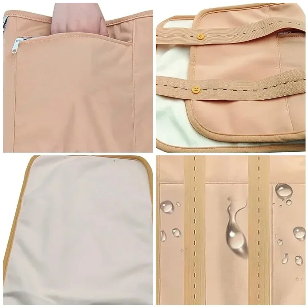 مجموعة عبوات زيت الخروع للخصر والرقبة - طقم لف ضغط لصحة الكبد والبطن والعضلات