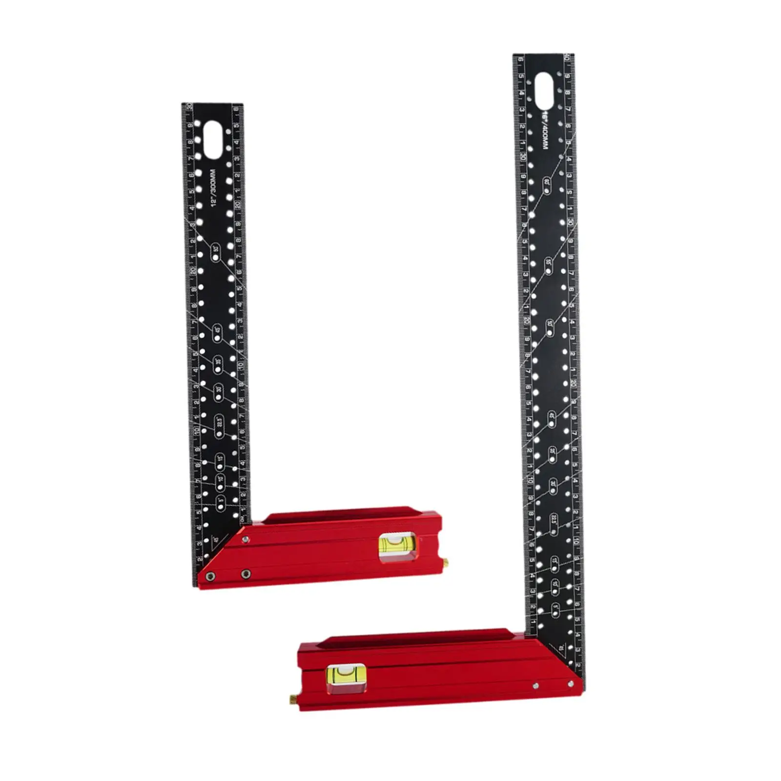 Woodwork L Square Ruler Scale Ruler Marking Tool Right Angle Ruler for Model Making Tools