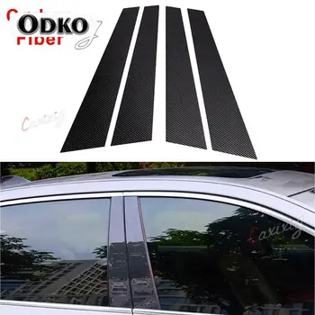 Dekorativní samolepky na B-sloupky oken automobilů pro Volkswagen VW Golf 6 7 8 MK6 MK7 MK8 Sloupky dveří Sloupky dveří Obložení Doplňky pro styling automobilů 8 nejlepší prodej Dodatečná montáž VW Passat B8 - №7