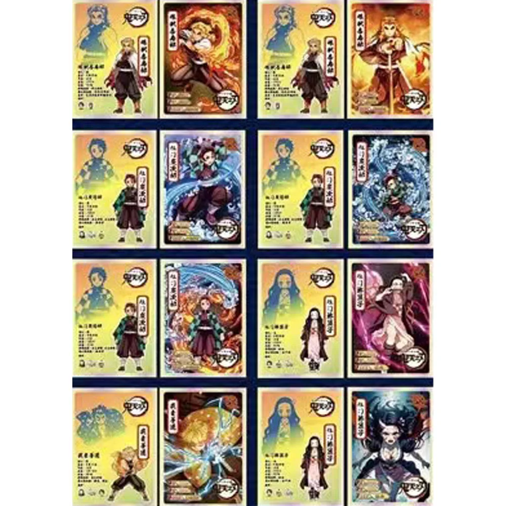 Wholesale Demon Slayer Cards Infinite Train SSP Card Nezuko Kimetsu No Yaiba Japanese Anime Booster Box TCG Hobby Birthday Gifts