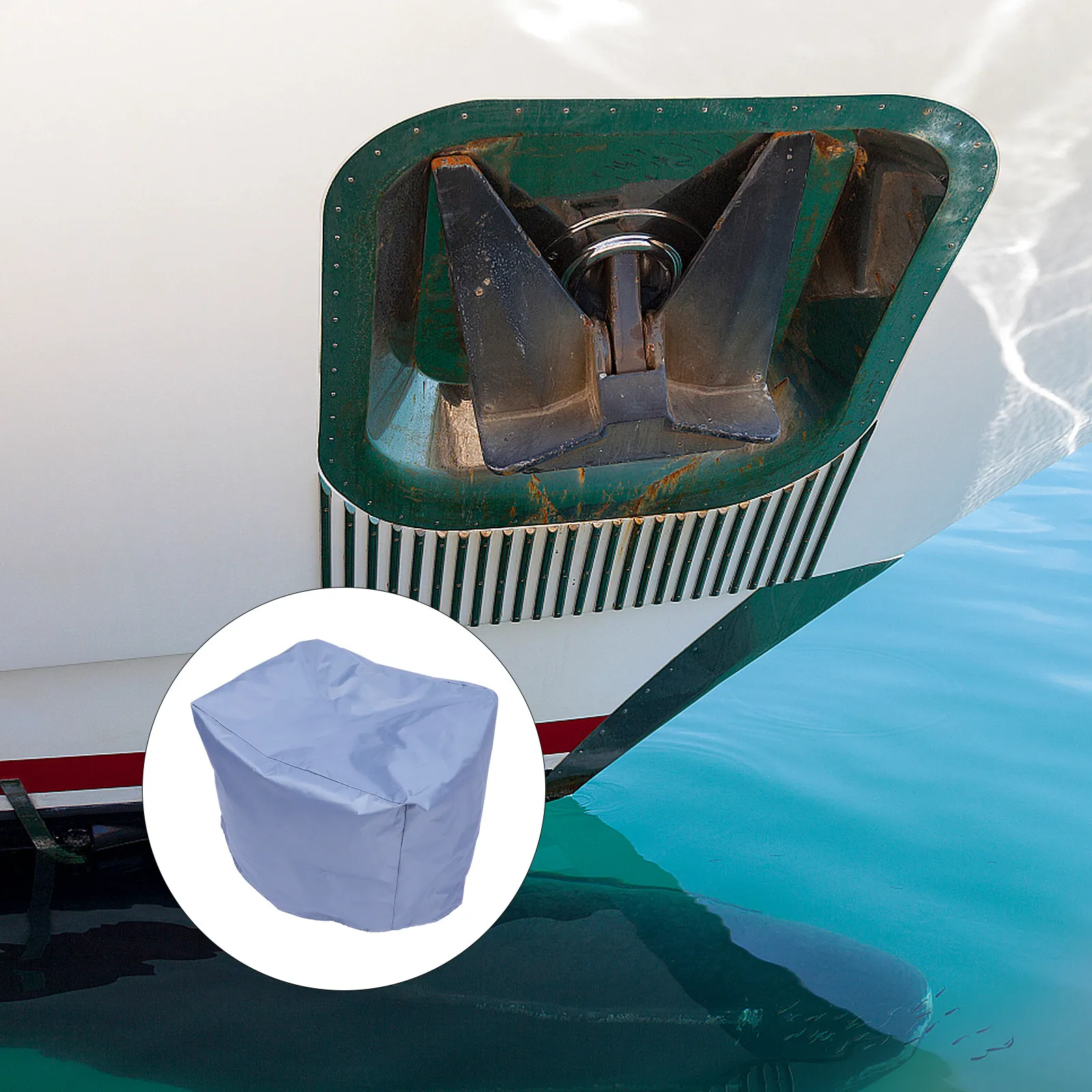

Boat Motor Protective Cover Waterproof Premium Material Engine Shield Long-Term Durability Effortless Cleaning Compact Storage