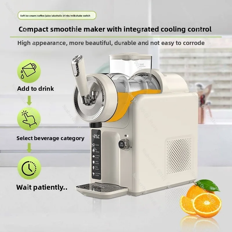 Multifunctional Snow Melter: Small Home Ice Cream Machine, Cold Drink and Milkshake Making