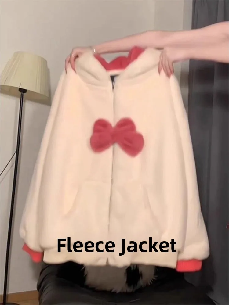 

Милое зимнее пальто из меха ягненка дьявола для мужчин, пушистая теплая хлопковая одежда BF Sle, повседневная застежка-молния с капюшоном