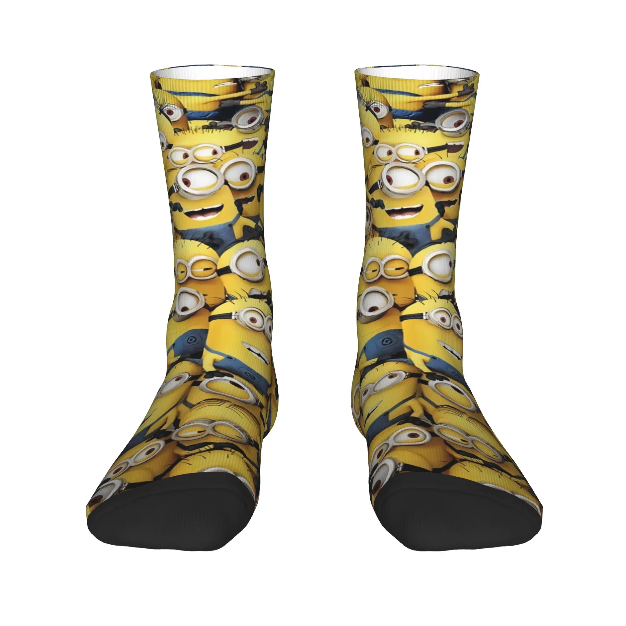 التوابع تكرار أنماط جوارب الرجال الجوارب عالية الجودة جوارب بأشكال مضحكة الشتاء الدراجات المضادة للانزلاق تصميم الجوارب هدية عيد ميلاد #2