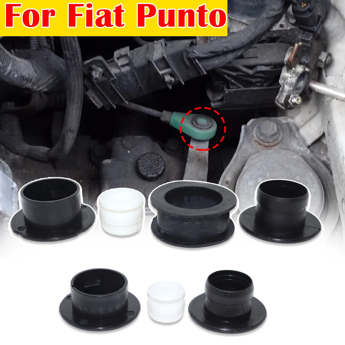 

Manual Gear Shifter Lever Selector End Rod Connect Control Bushing Cable Linkage Repair For Fiat Punto Grande Punto 2005 - 2018