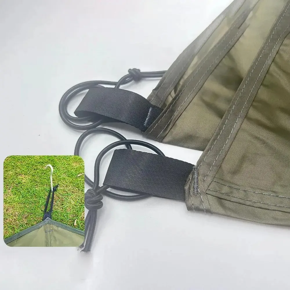Round Outdoor Waterproof Camping Picnic Tent Mat Octagonal Beach Travel Hiking Mat Water Repellent Camping Mat Tent Mat