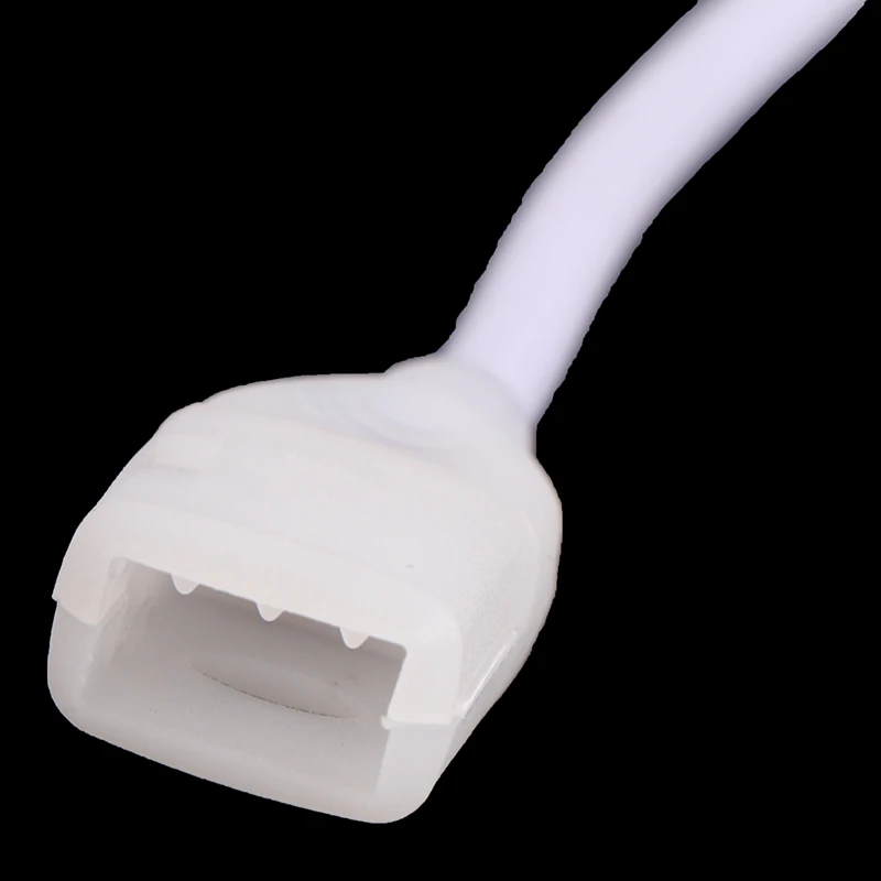 220V EU LED Strip Plug For Cob 360LEDs 12mm Light Strip Connector 2pin COB Led Strip Light Fix Clips Connector