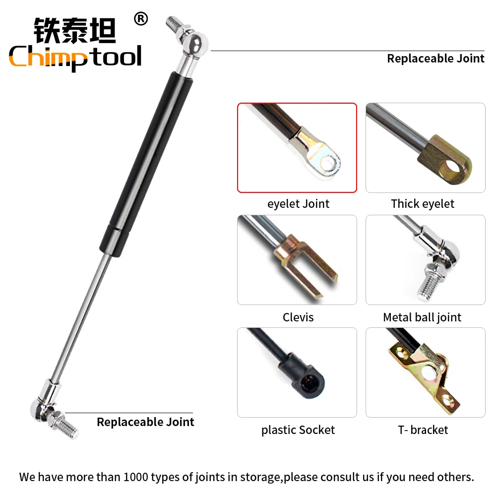 1PC Shock Absorber 280N 290N 300N 310N 320N 330N 340N 350N 360N 370N 380N 390N 400N 410N Gas Spring Hydraulic Lift Can Customize