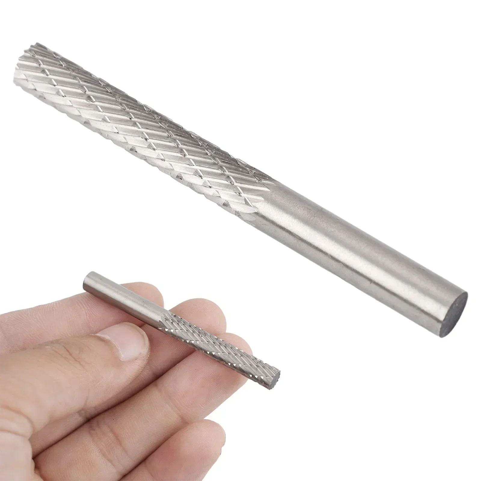 Picture 7: 1pc Carbide Rotary File 6mm Shank Rotary Burr Milling Cutter Drill Bit Engraving Bits For Plastic Wood Metal Carving