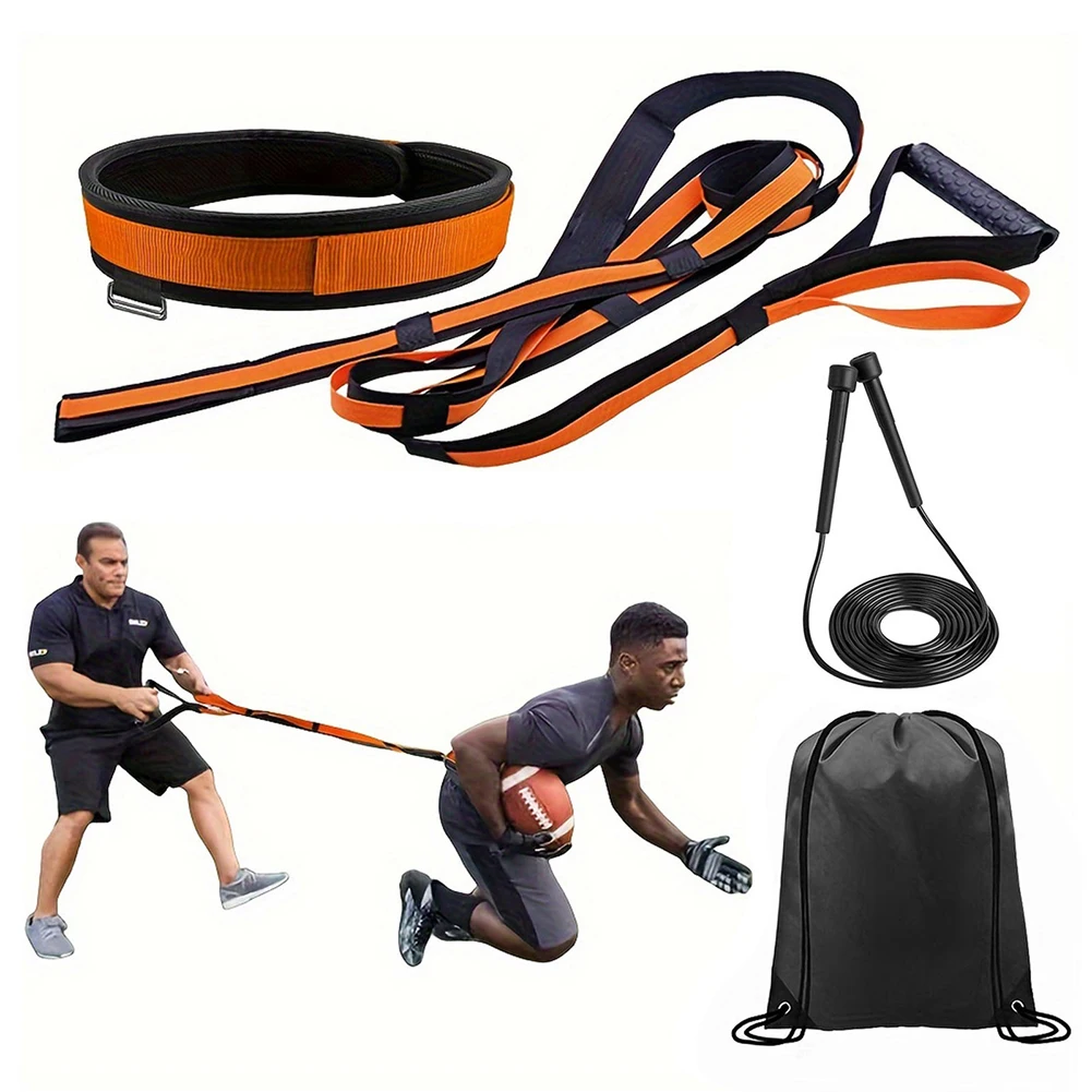

Speed Agility Training Kit Speed Training Tension Ropes Adjustable Fitness Stretching Band for Basketball Football Soccer