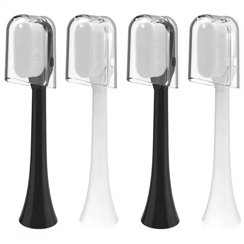 2/4PCS Ultra-fine Soft Toothbrush Gum Care Sensitive Nano Brush Heads for Phili Sonic Care HX3/HX6/HX9 Heads For 6780 3014