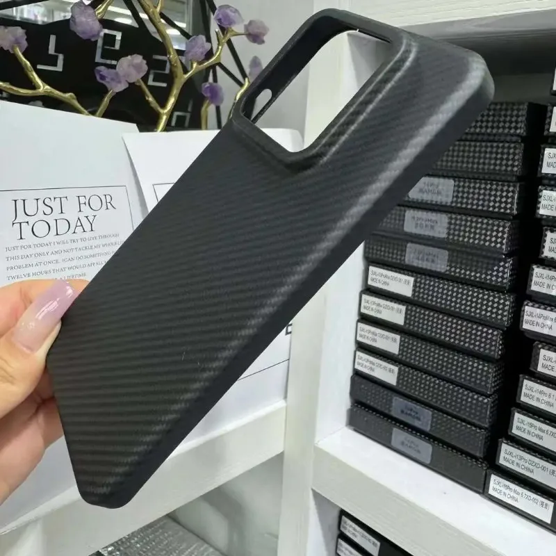 MagSafe Case For Xiaomi 14 Carbon Fiber Case Aramid Fiber Slim Phone Case Back Cover For Xiaomi 14 Pro Phone Accessories