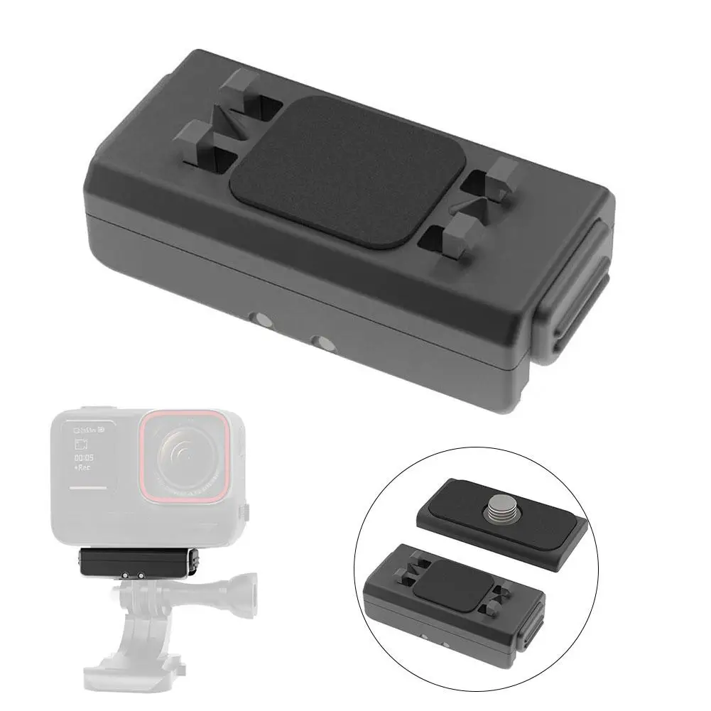 

For Insta360 Ace Pro /Ace Magnetic Quick Release Base Aluminum Alloy Camera Adapter For Insta360 Ace Sports Camera Accessor D6U6