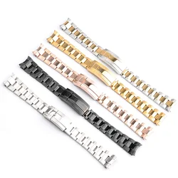 For Rolex SUBMARINER DAYTONA SUP GMT Men 904L Stainless Steel Watch Chain 20mm 21mm Watch strap accessories Watch Bracelet