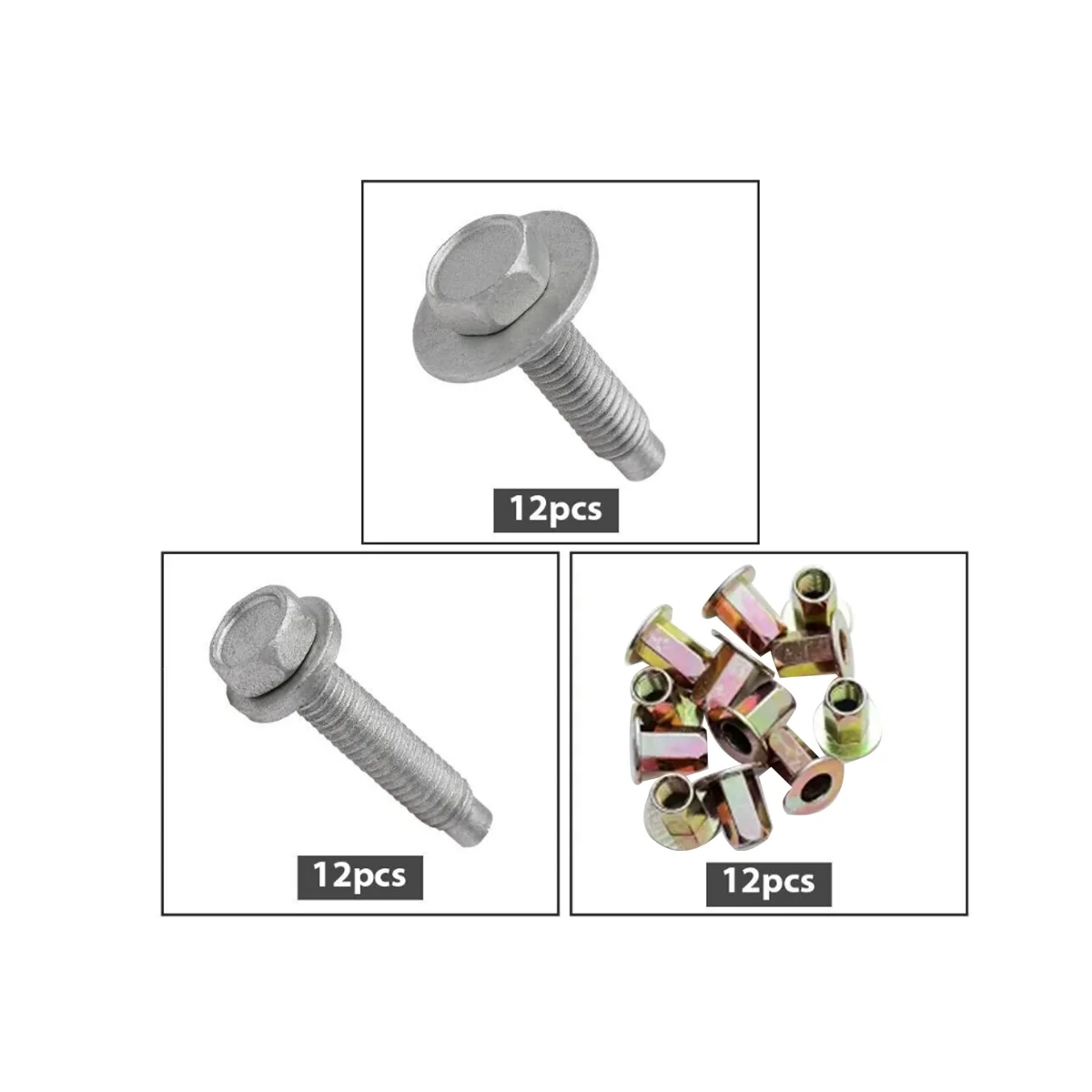 Car Tubular Side Step Hardware Kit 68193128AB for RAM 1500 2500 3500 2013-2023 Foot Bar Screws Car