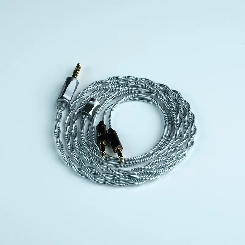 Cabo de atualização duplo balanceado 3,5mm para 4,4mm fones Sennheiser — foto 6