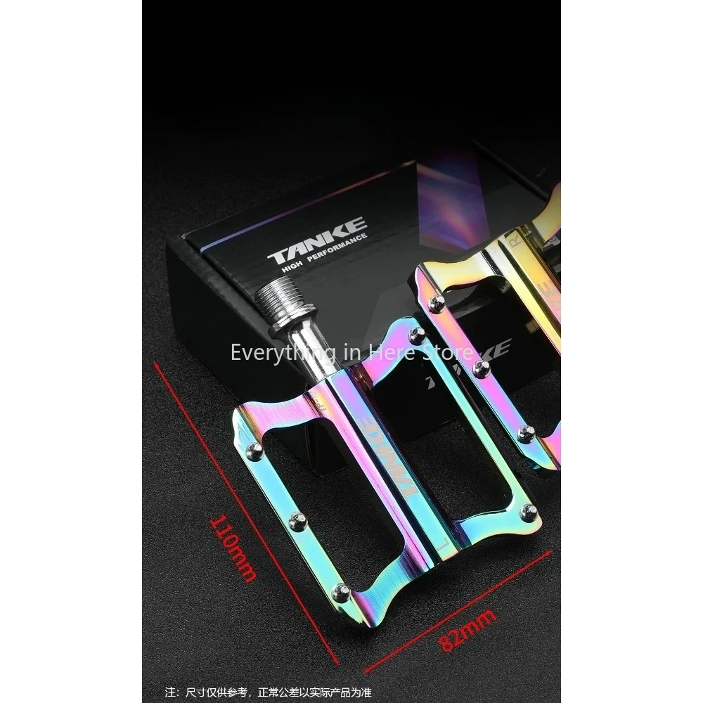 

Педали для горного велосипеда TANKE, нескользящие складные педали для шоссейного велосипеда, герметичный подшипник, сменные аксессуары для велосипеда из алюминиевого сплава