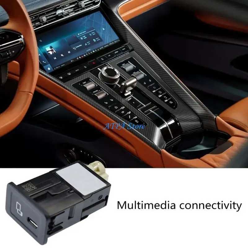 

U13C Высококачественные автомобильные аксессуары Замена USB-интерфейса Подключение внешнего устройства Подходит для 2478209000