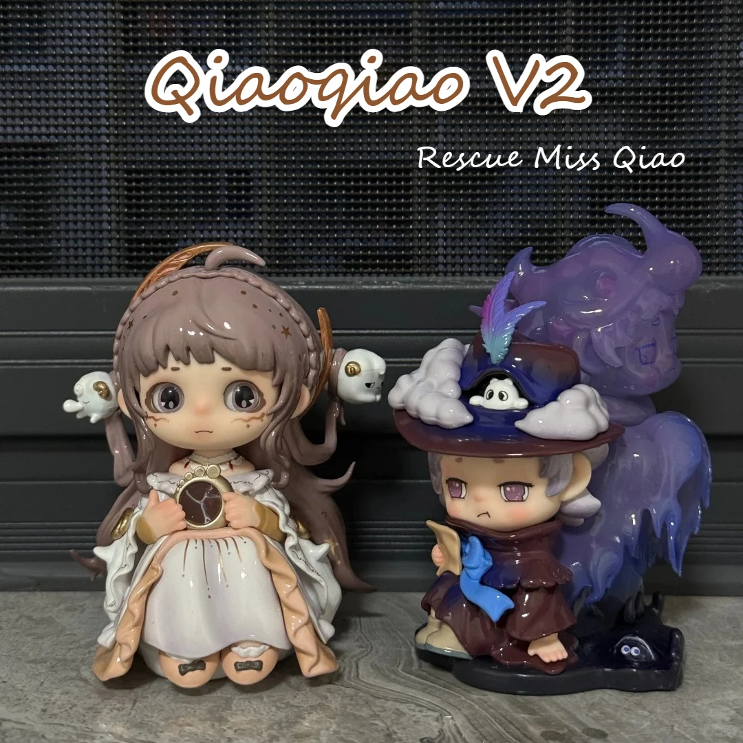 

Qiaoqiao V2 Rescue Miss Qiao Series Blind Box Handmade Desktop Ornament Mysterious Box Toy Doll Girl Surprise Gift