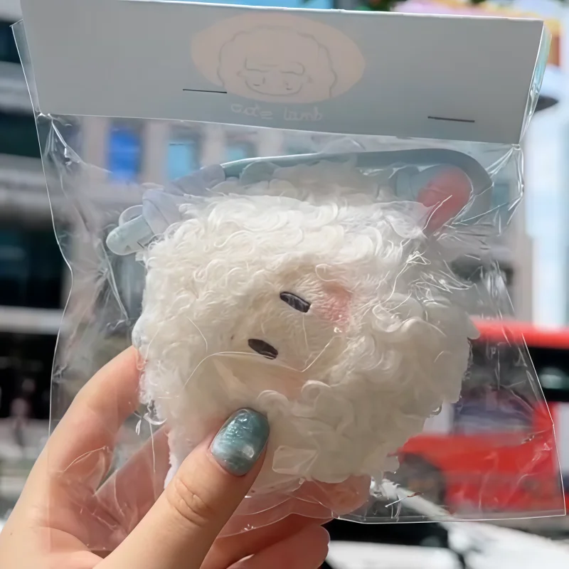 Mooie Cartoon Schapen Pluche Model Pop Tas Ornamenten Briefpapier Widget Kamer Decoratie Speelgoed Verrassing Verjaardagscadeau Meisje Gift