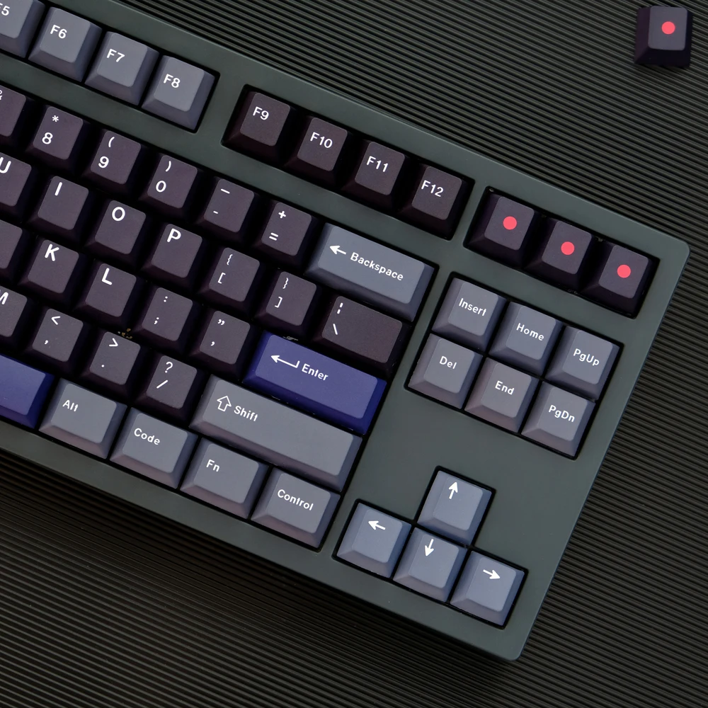 129 teclas gmk tp pontos vermelhos keycaps perfil cereja pbt tampa da chave de sublimação de tinta para mx switch tampas de teclado mecânico