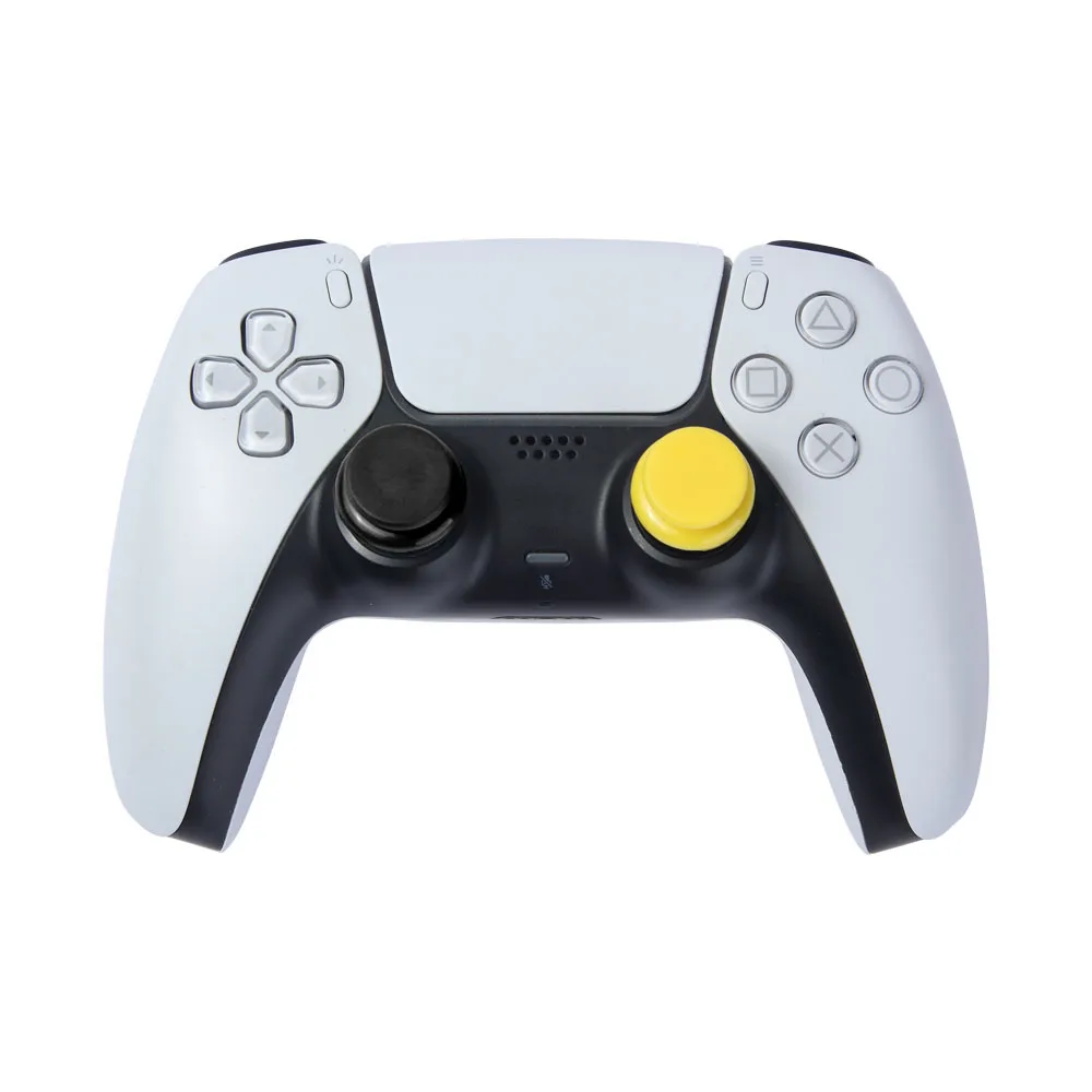 عصا تحكم تناظرية ثلاثية الأبعاد من DualSense Thumbstick ، قبعات الإبهام ، غطاء مقبض ، غطاء تمديد عصا التحكم لسوني بلاي ستيشن 5 وps5 ، 2 في 1