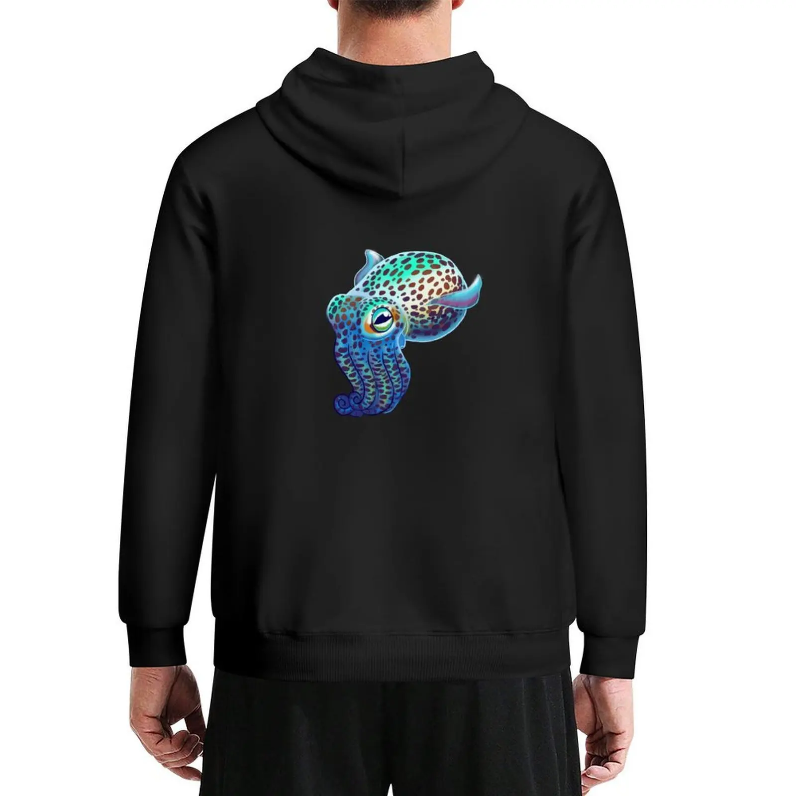 

Hawaiian Bobtail Squid Hoodie autumn new products men's winter sweater aesthetic clothing mens clothes hoodies for men