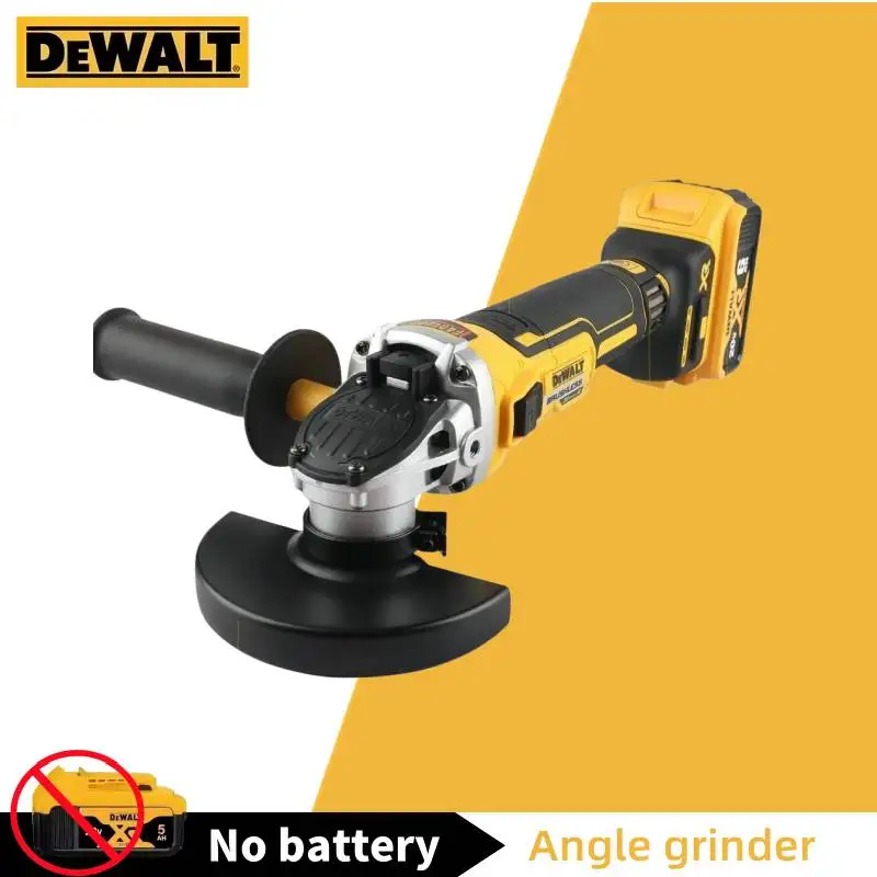 DEWALT 20V MAX * طاحونة زاوية، مفتاح مجداف، DCG416B 125 مم طاحونة زاوية لاسلكية بدون فرش 9000 دورة في الدقيقة قطع تعمل ببطارية ليثيوم