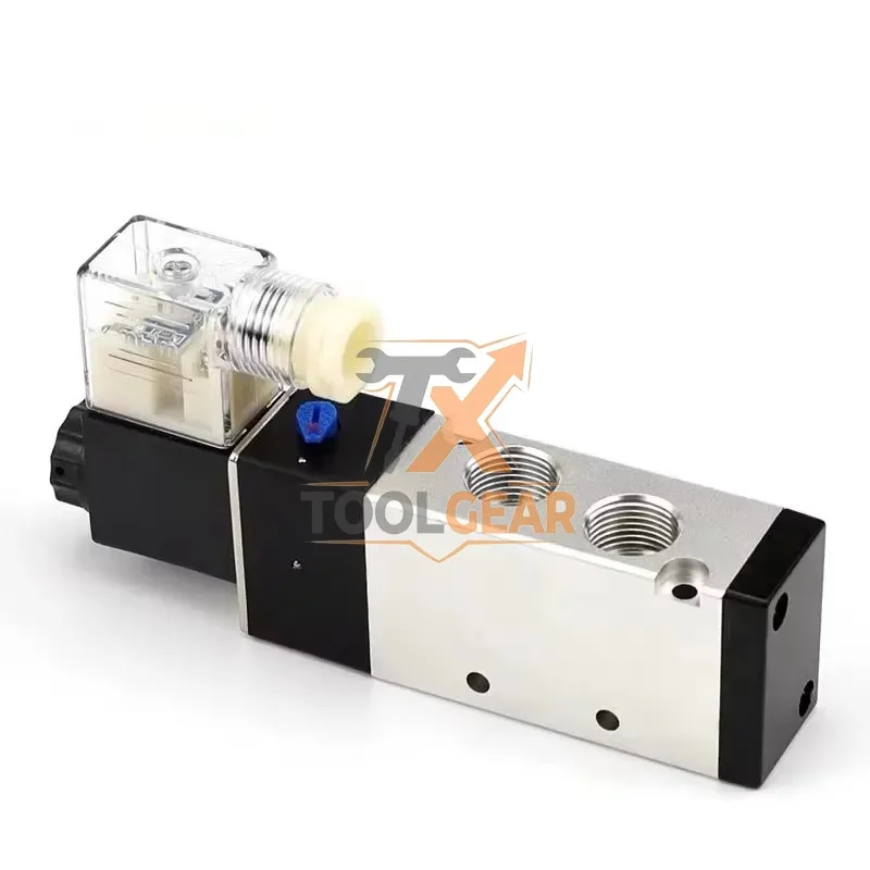 2026China*Factory* Direct Acting 1/4 Inch 2 Way 5 Positions air Pneumatic Solenoid Valve