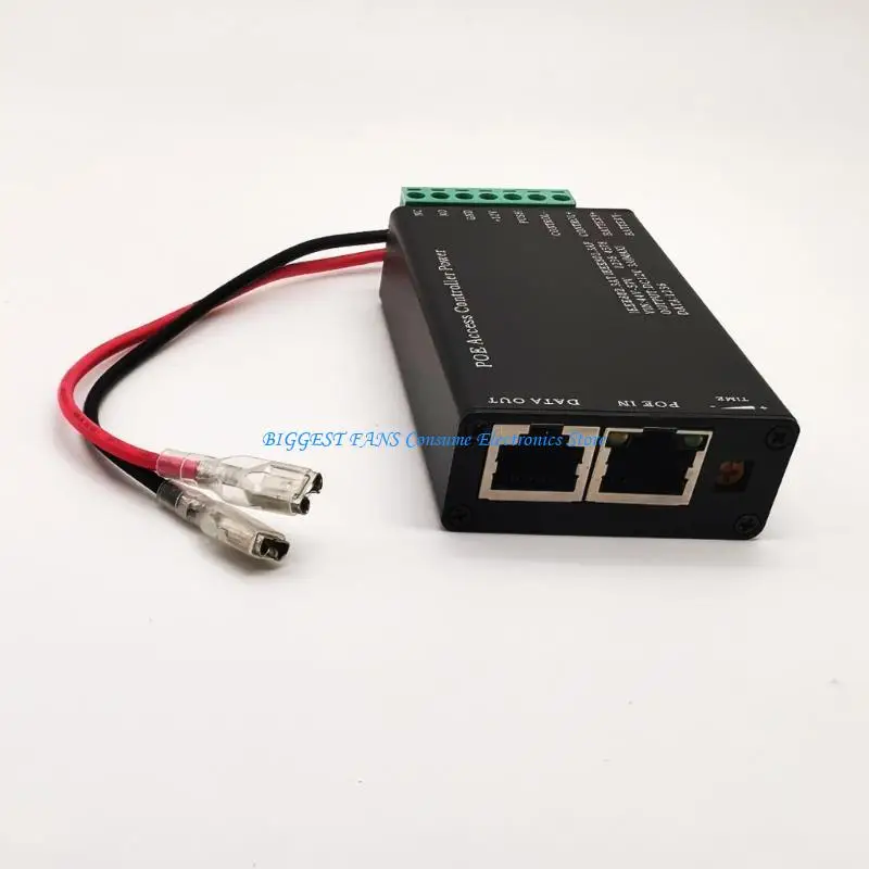 POE Access Controls Power Source 48V Input 12.6V 3A Output Providing Consistent Power for Time Attendance Systems and Gate