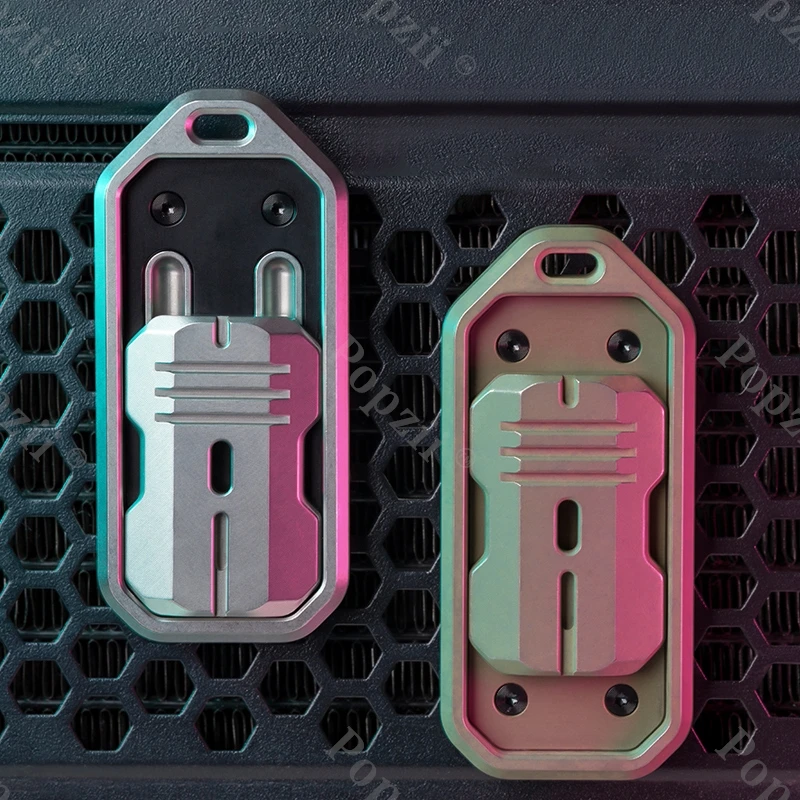 MUYI onda de sonido Mech EDC imán mecánico Fidget Slider adultos alivio del estrés juguete Oficina alivio del estrés Gadgets juguetes de ansiedad